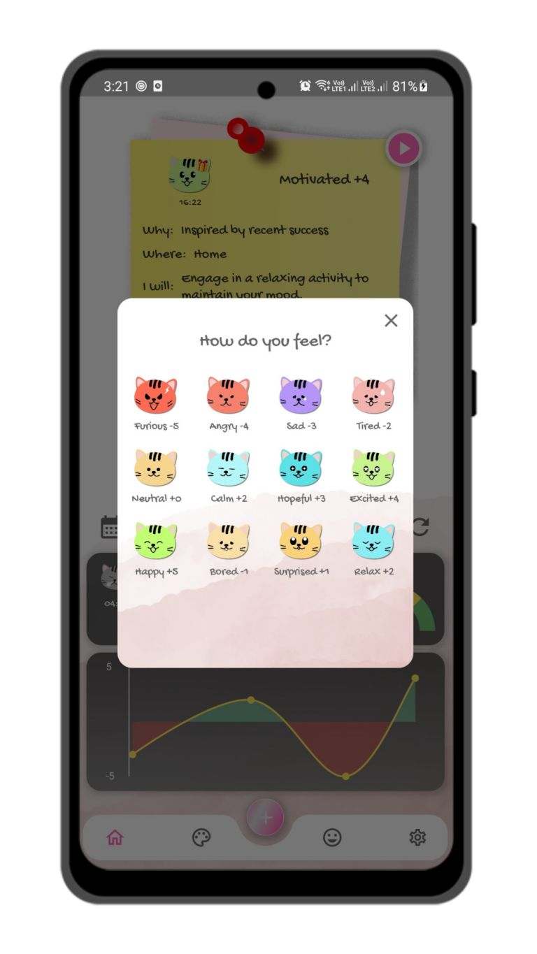 Add mood Mood Lens - Mood Tracker